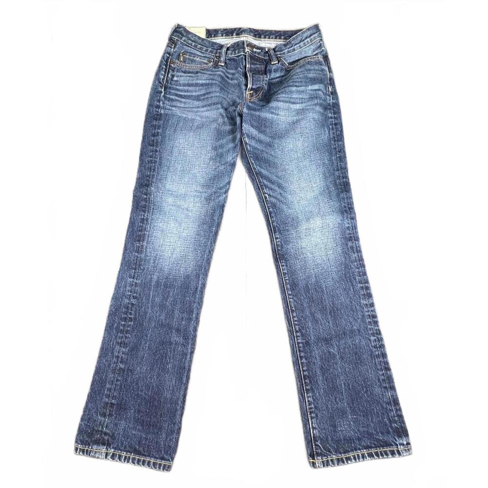 Abercrombie & Fitch Bootcut Jeans W32 L30 Medium Wash